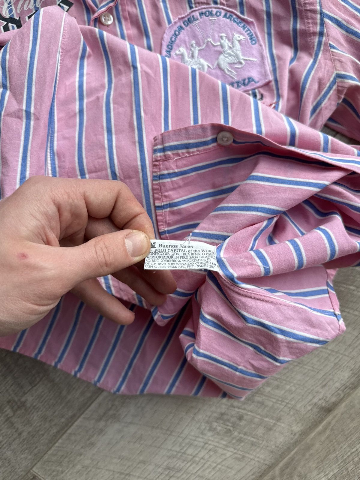 La Martina La Martina Vintage Polo Club Bridgehamton New York Y2K Shirt Size US M / EU 48-50 / 2 - 10 Thumbnail