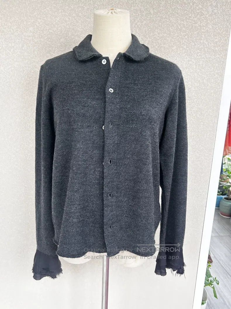 Comme des Garcons Comme Des Garcons Patched wool knit cardigan Size S / US 4 / IT 40 - 7 Thumbnail