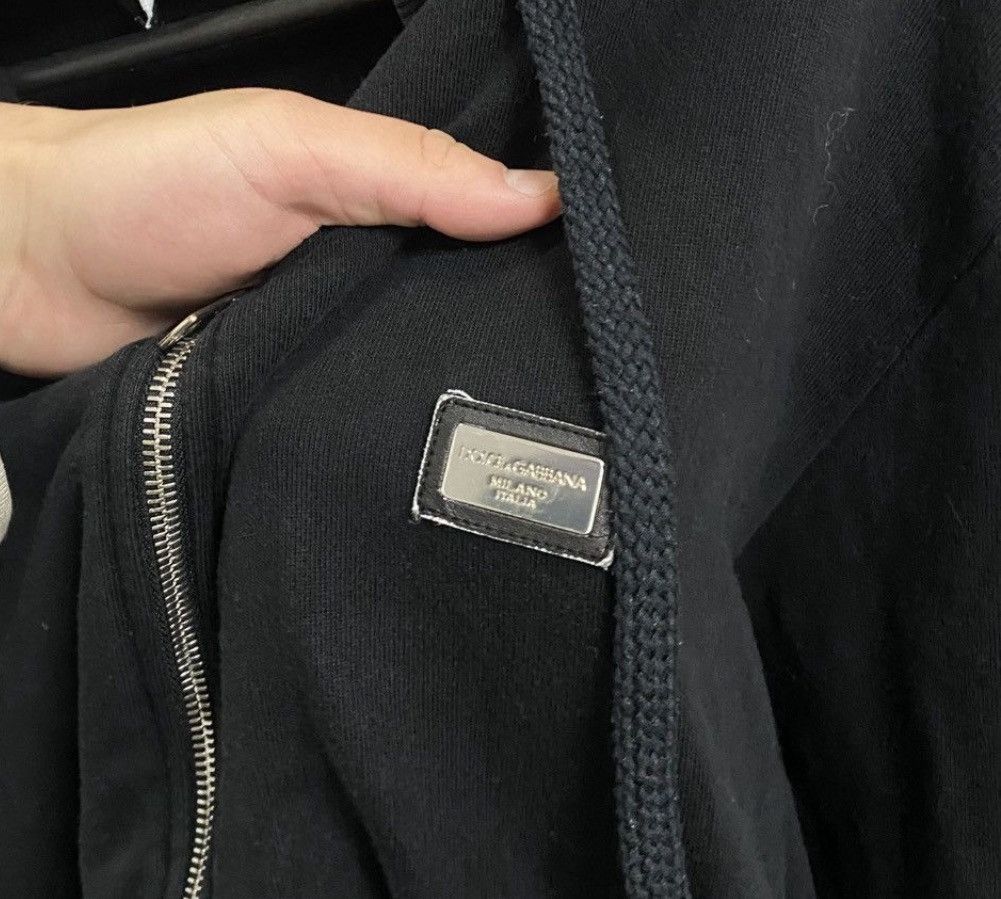Dolce & Gabbana Dolce Gabbana Zip Hoodie Black Size US M / EU 48-50 / 2 - 14 Thumbnail