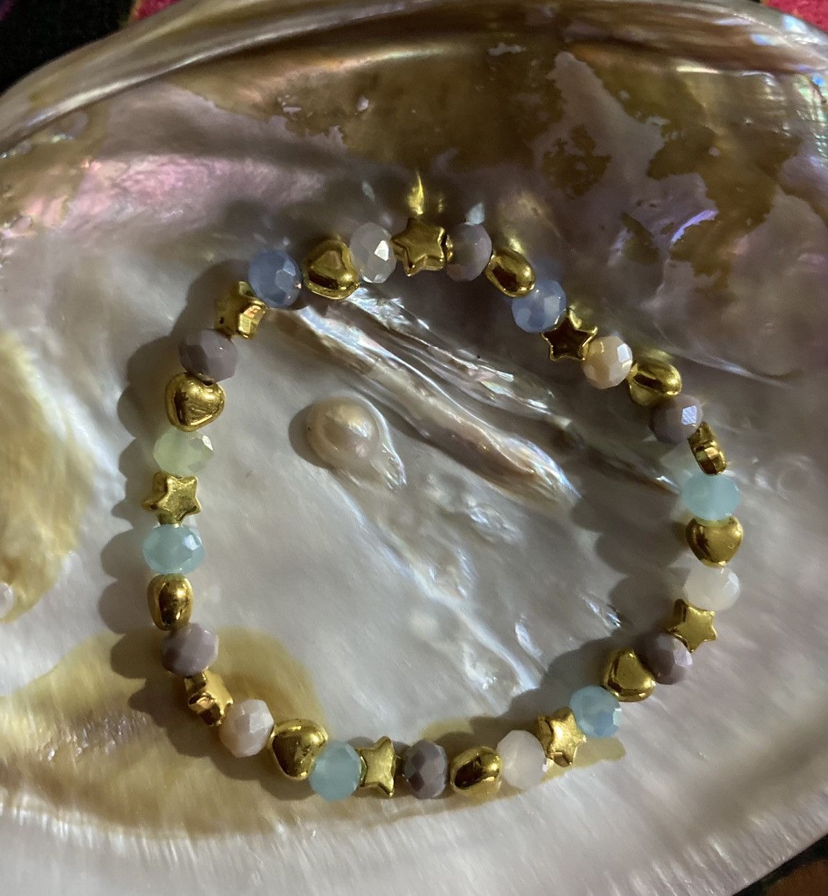 Other Blue and star beaded bracelet Size ONE SIZE - 1 Preview