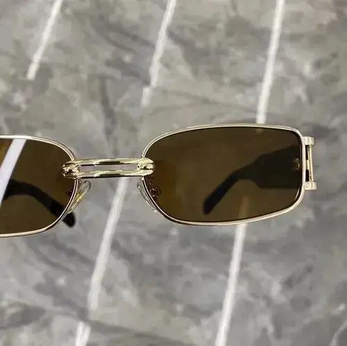 Designer Vintage round frame sunglasses Size ONE SIZE - 4 Thumbnail