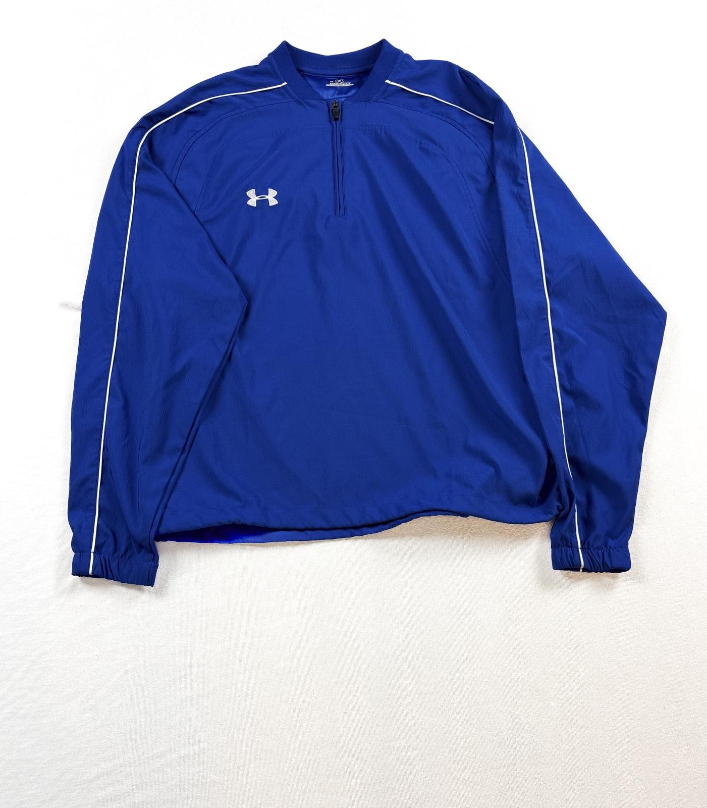 Under Armour Under Armour Men's Blue Windbreaker Jacket Size US M / EU 48-50 / 2 - 5 Thumbnail