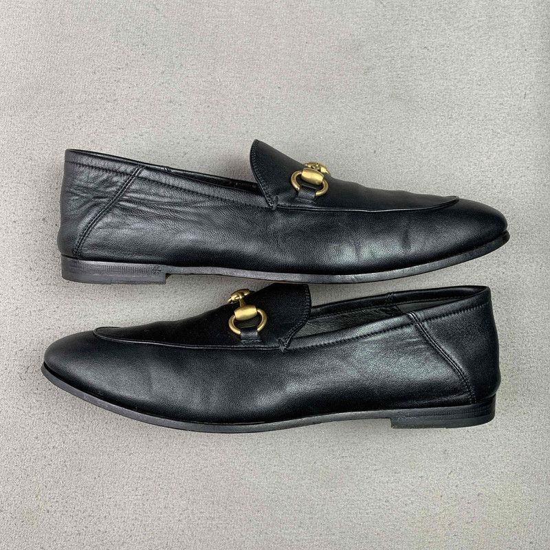 Gucci Gucci Horsebit Black Casual Loafers for Men - Size US 8.5 / EU 41-42 - 8 Thumbnail
