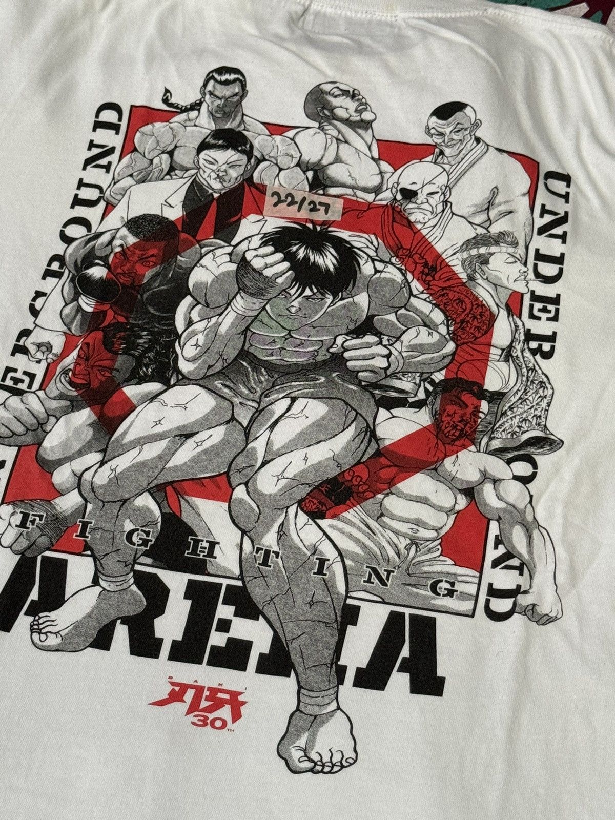 Anime × Cartoon Network × Japanese Brand Anime vintage baki hanma gallery hakaba Size US L / EU 52-54 / 3 - 2 Thumbnail