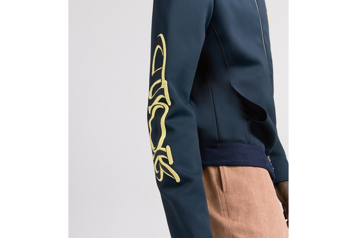 Dior o1bcso1str0326 Lewis Hamilton Track Jacket in Navy Blue Size US XL / EU 56 / 4 - 6 Thumbnail