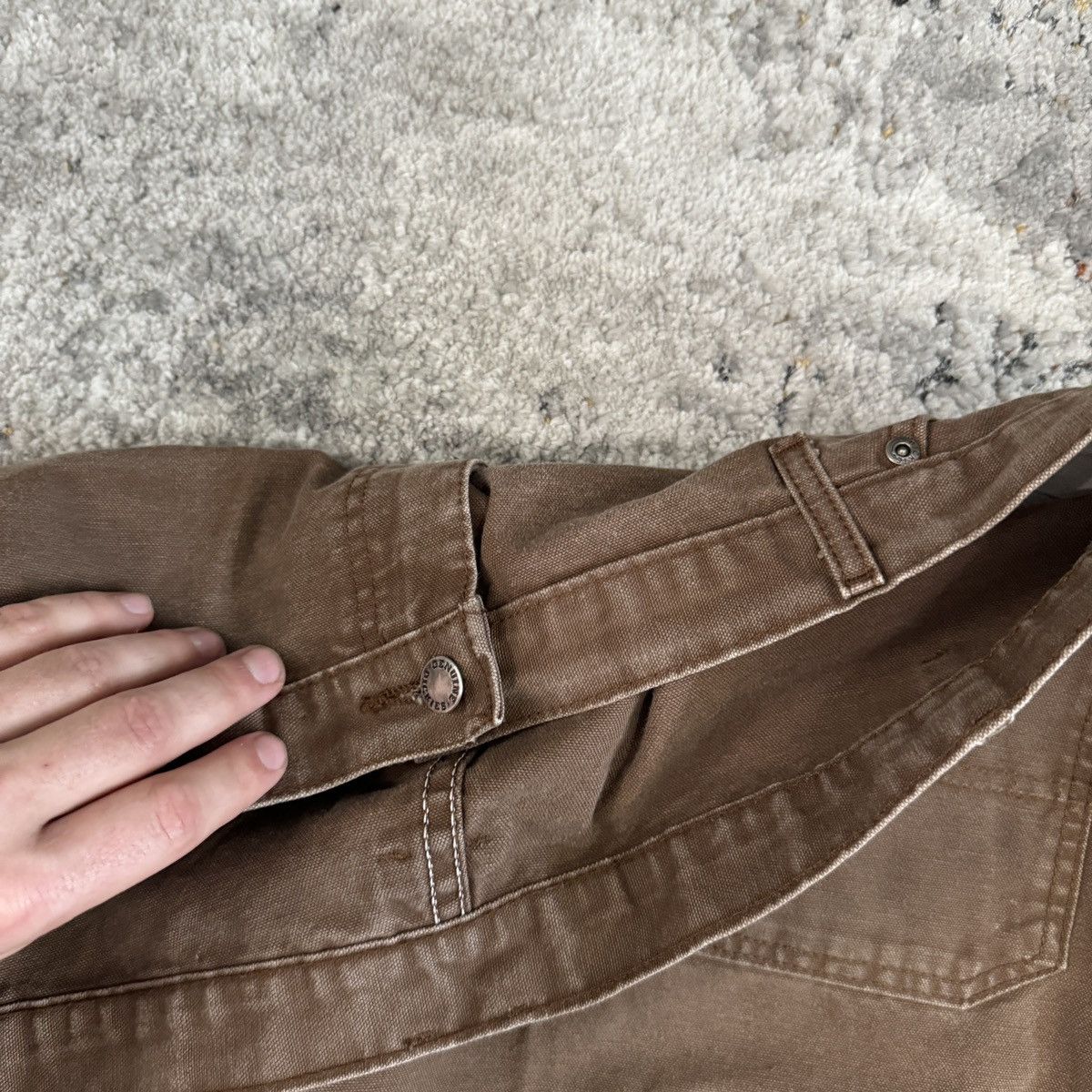 Dickies × Vintage Essential Vintage y2k Dickies brown wide leg carpenter pants Size US 40 / EU 56 - 4 Thumbnail