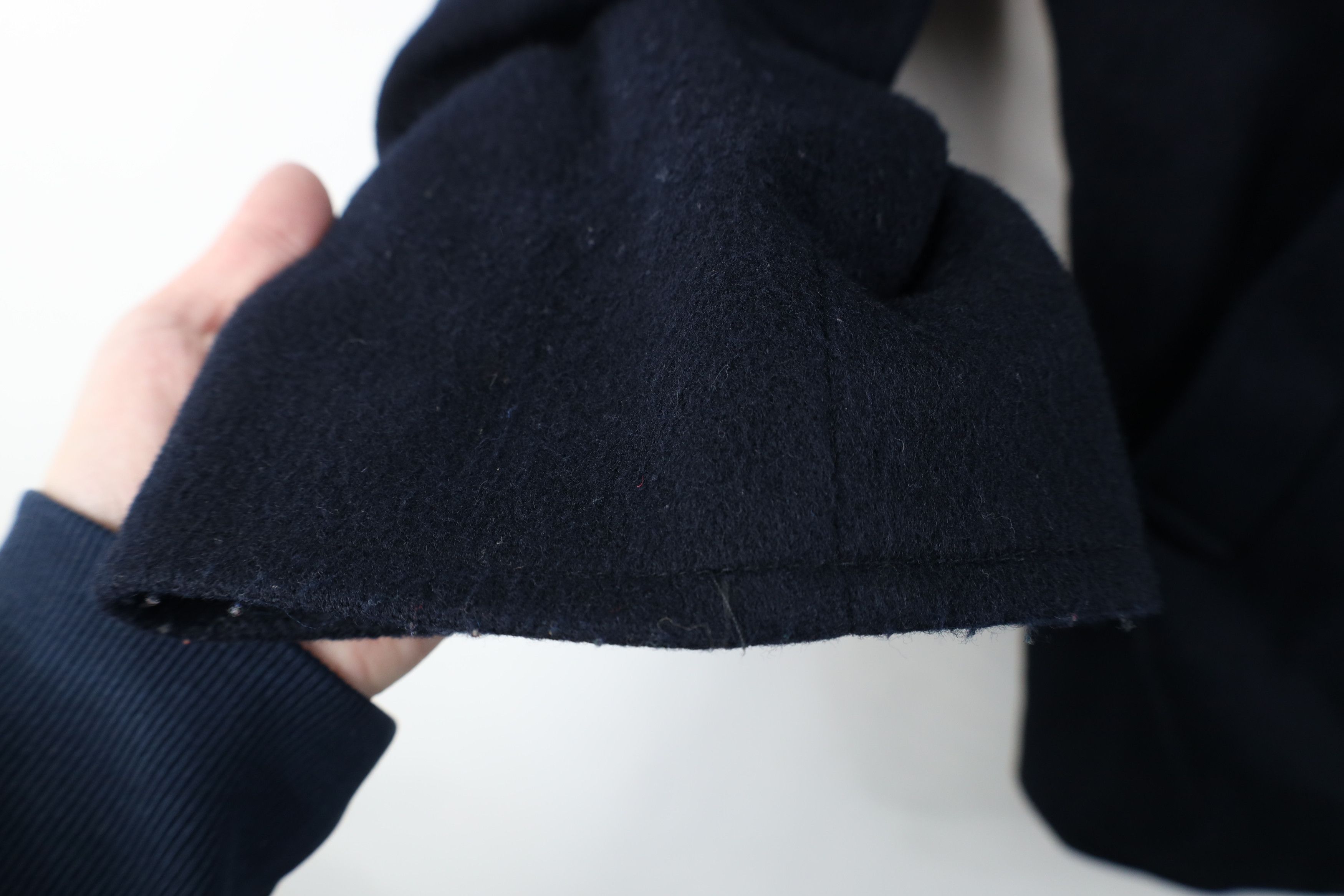 Vintage Vintage 90s Streetwear Breasted Peacoat Jacket Navy Blue Size L / US 10 / IT 46 - 7 Thumbnail