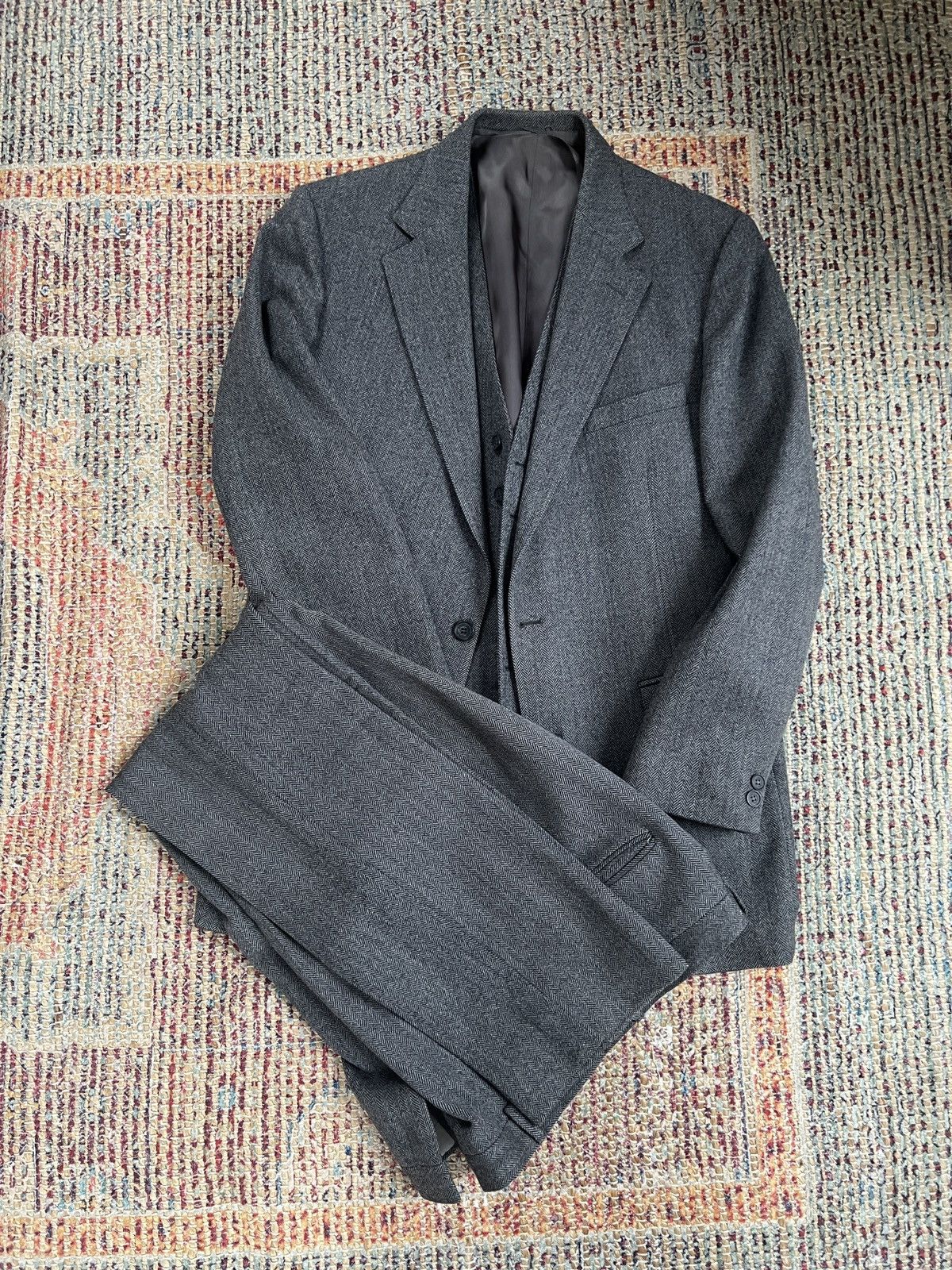 3-Piece Brooks Brothers Wool Suit