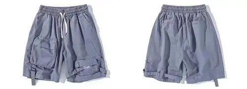 Other 20SS Indigo Union Japan Grey Worker Shorts Size US 31 - 2 Thumbnail