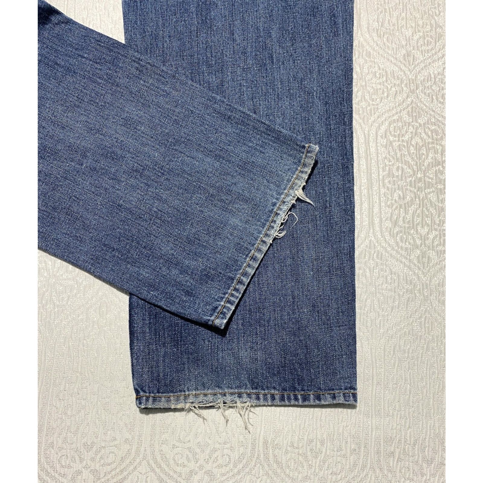Lucky Brand LUCKY BRAND Gene Montesano Jeans Mens 34 Blue Classic Relax Straight 5-Pocket Denim USA Size US 34 / EU 50 - 5 Thumbnail