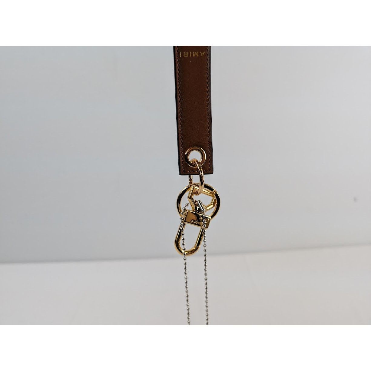 Amiri o1rshd1 Q:3 / Size: OS / Nappa Tao Keychain in Brown Size ONE SIZE - 8 Thumbnail