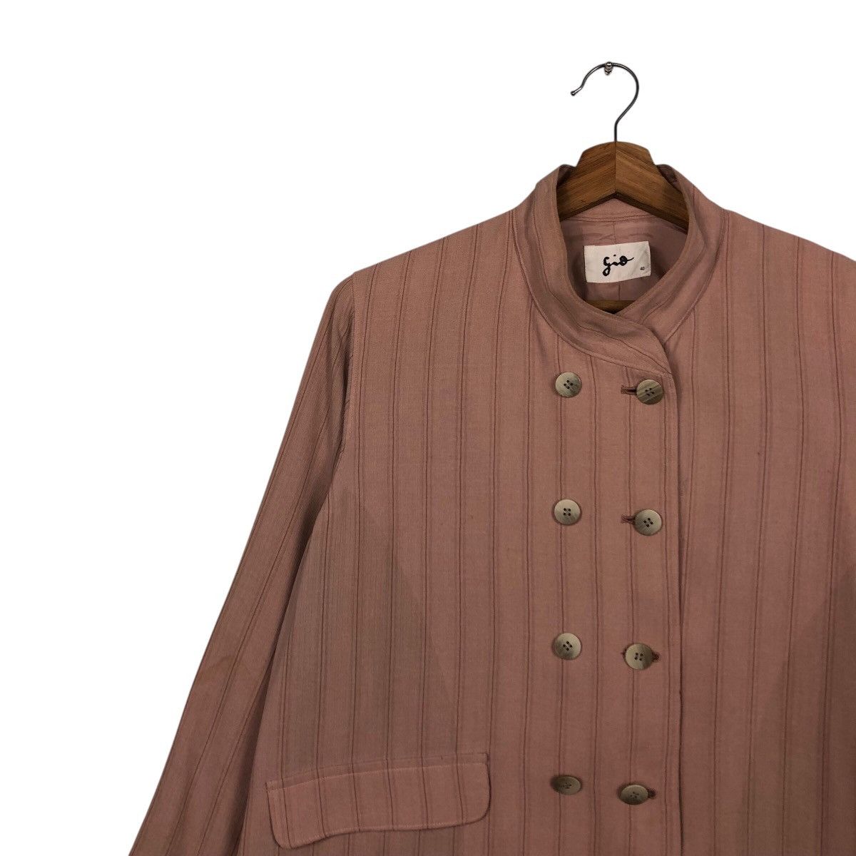 Designer × Japanese Brand 📌Vintage Long Jacket Gio Double Layer Issey Miyake Size US M / EU 48-50 / 2 - 8 Thumbnail