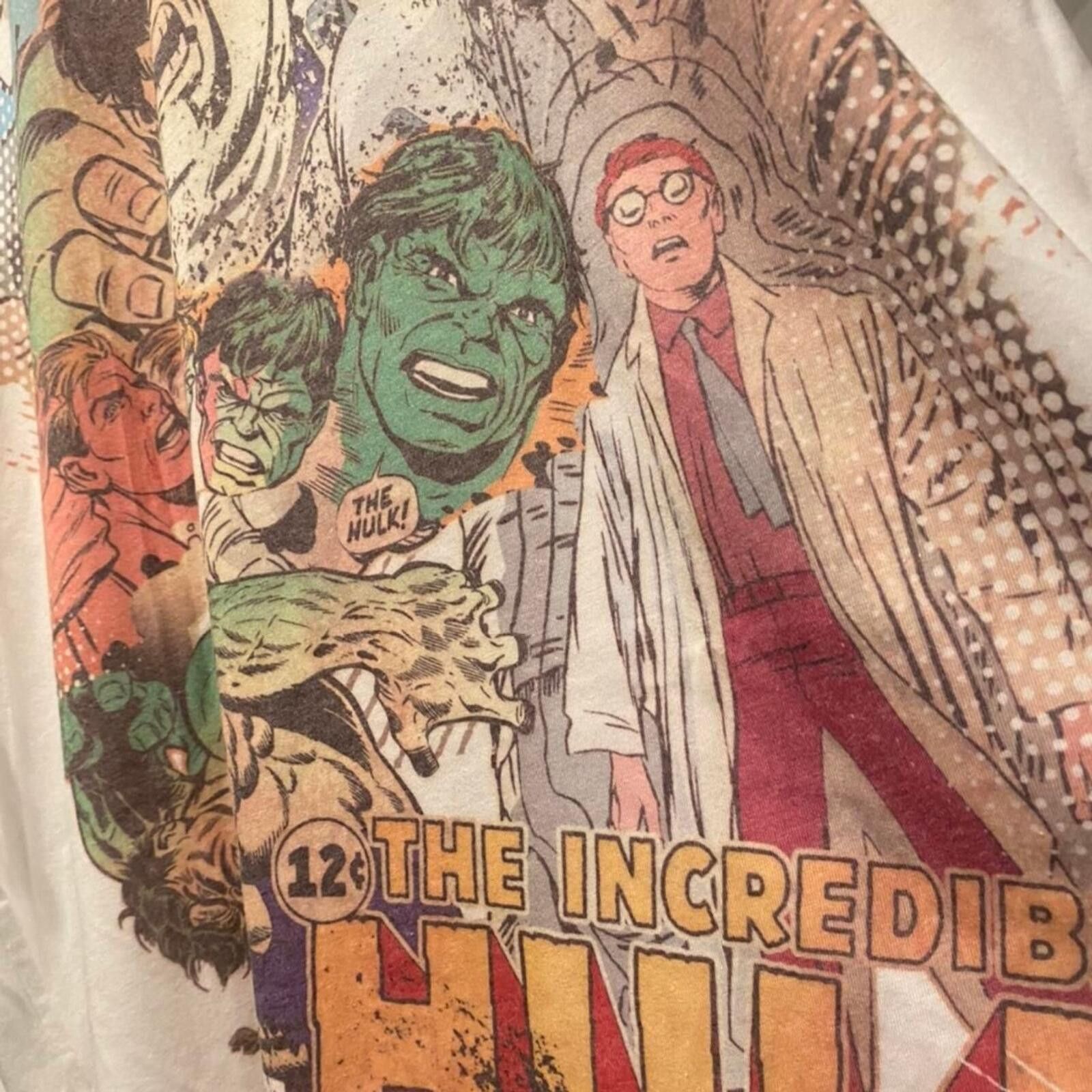 Marvel Comics Marvel Comics The Incredible Hulk Graphic T-Shirt Size Large Size US L / EU 52-54 / 3 - 2 Thumbnail
