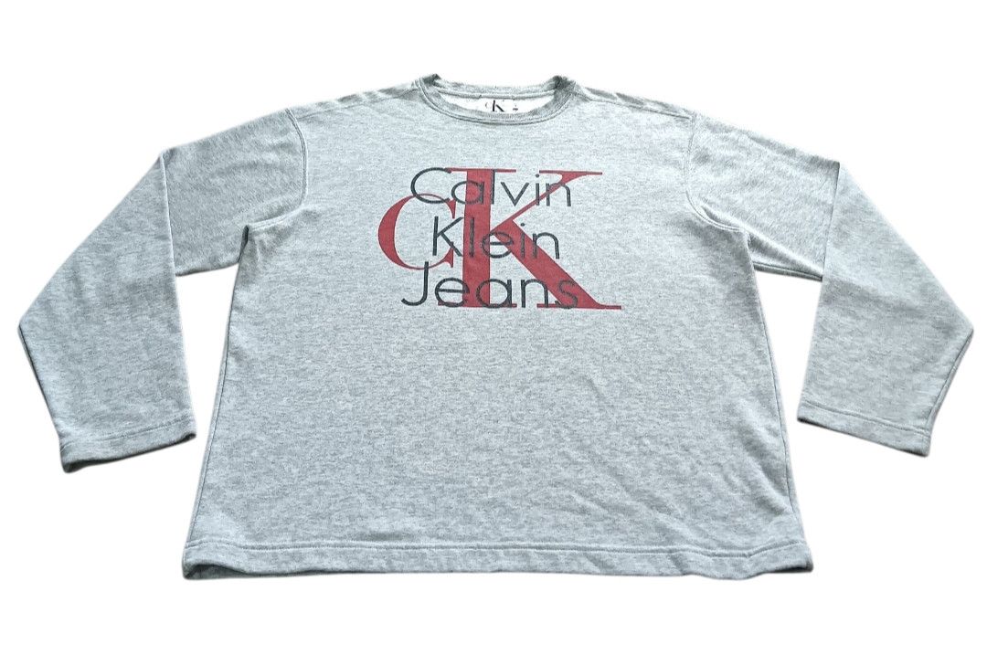 Calvin Klein Vintage Calvin Klein Sweatshirt Size US L / EU 52-54 / 3 - 4 Thumbnail
