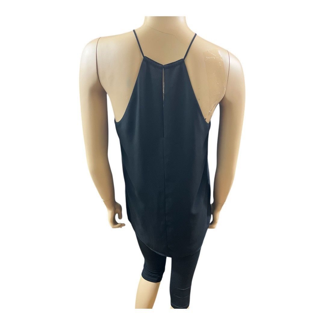 Express Express Stylish Black V-Neck Camisole Size M / US 6-8 / IT 42-44 - 2 Thumbnail