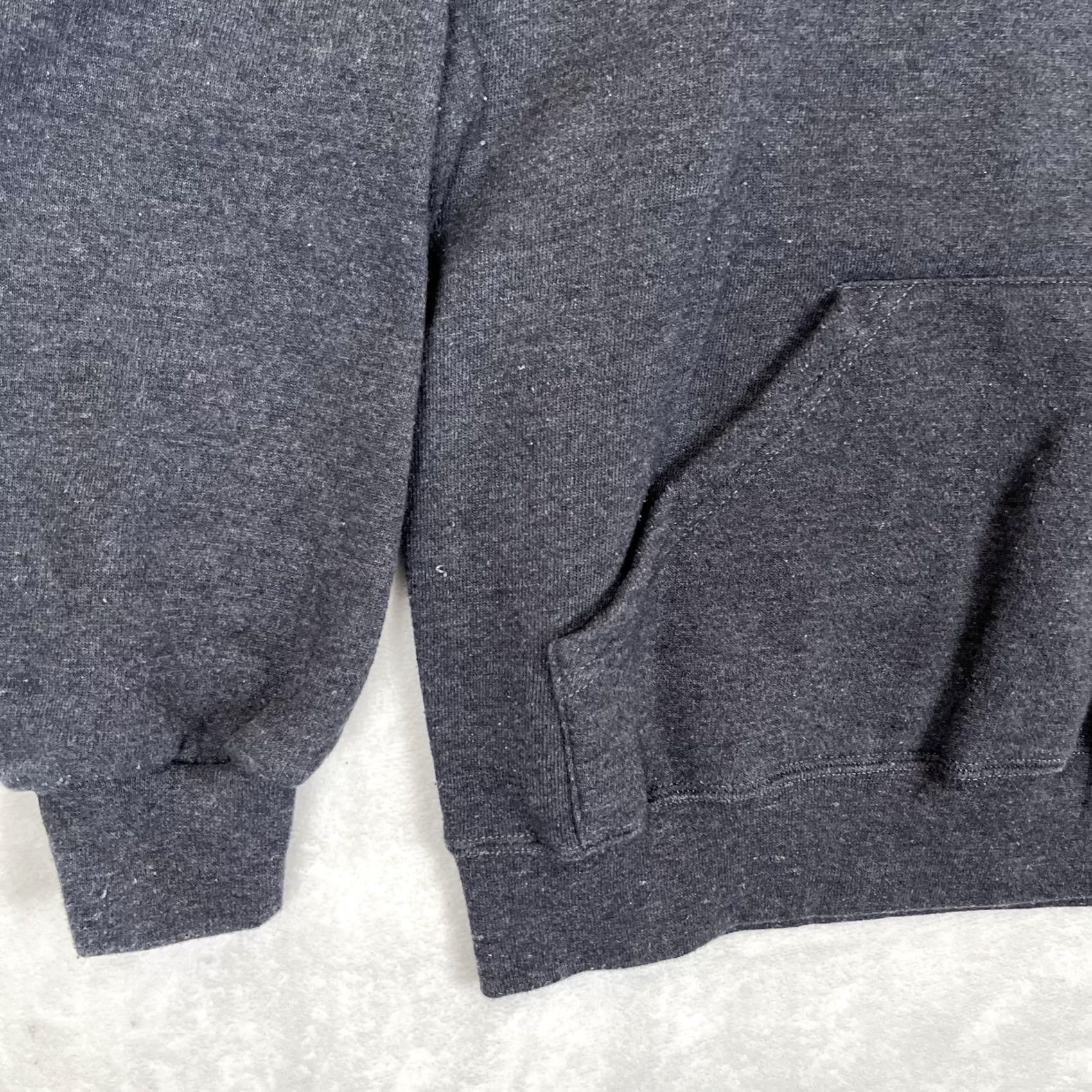 Soffe VINTAGE Soffe Hoodie Pullover Fleece Sweatshirt Mens Small Gray Made USA Size US S / EU 44-46 / 1 - 3 Thumbnail
