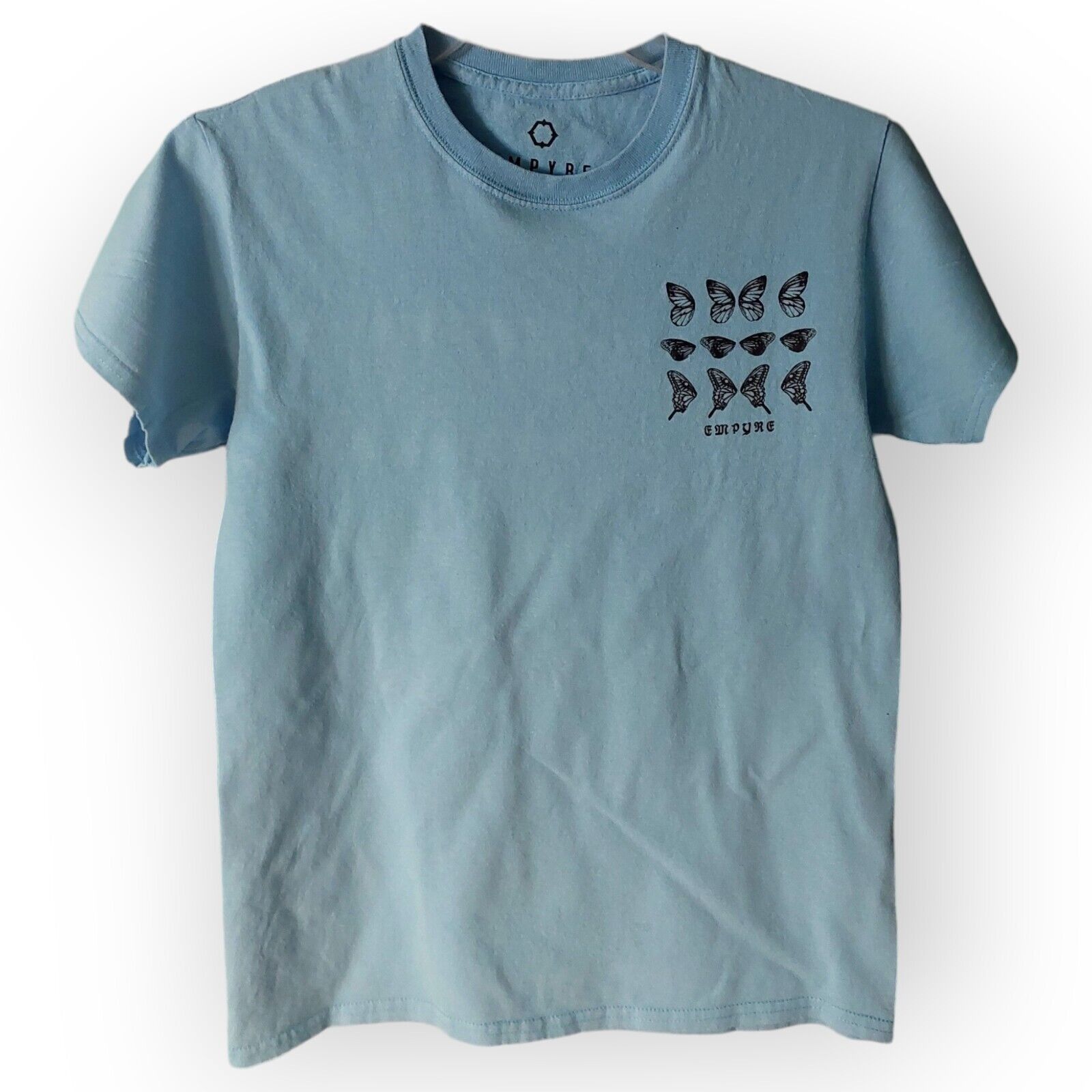 Empyre Empyre | Men's Relaxed Light Blue Short-Sleeve T-Shirt | Size US S / EU 44-46 / 1 - 1 Thumbnail