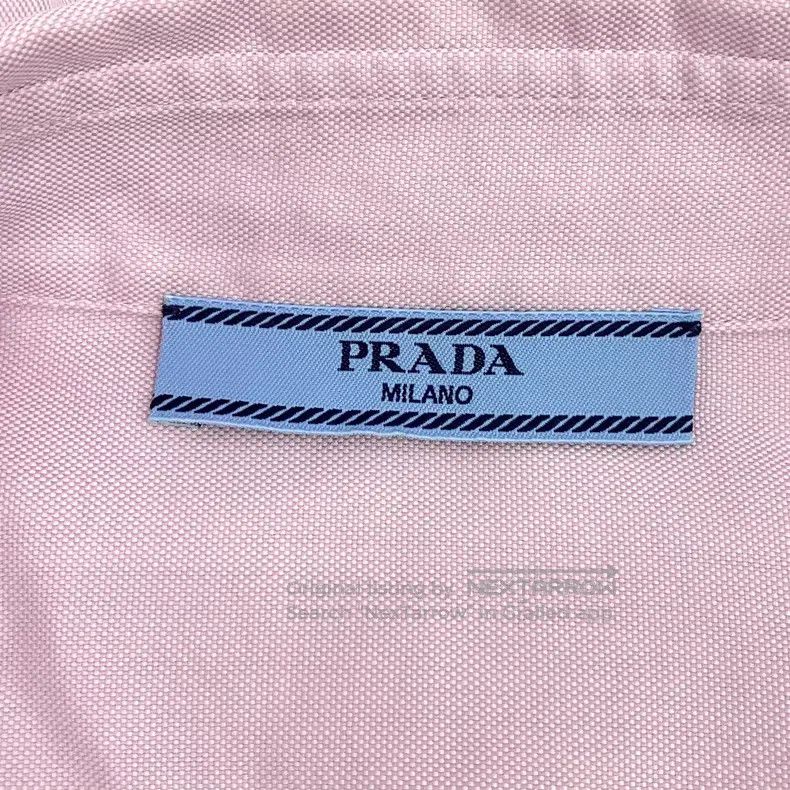 Prada Prada 24 styles of pink lapel twisted long-sleeved shirts Size XS / US 0-2 / IT 36-38 - 6 Thumbnail
