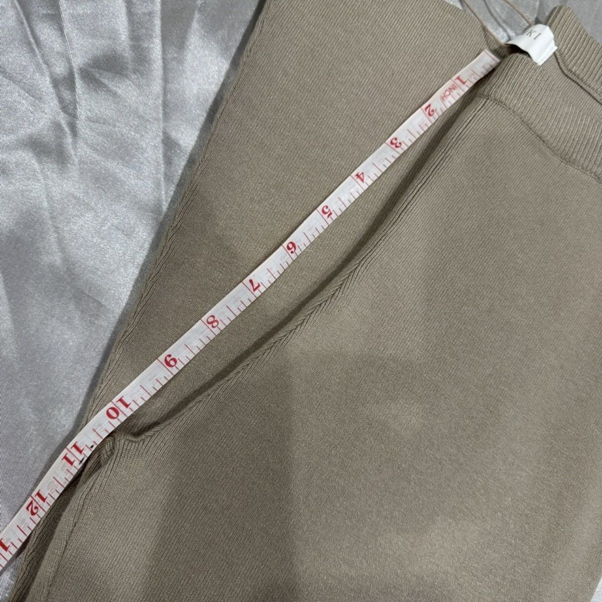 Other Meshki Rosetta Flare Knit Pants Taupe Size 28" / US 6 / IT 42 - 7 Thumbnail