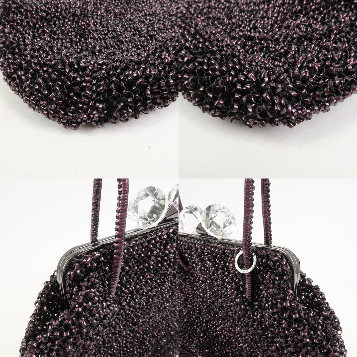 ANTEPRIMA Anteprima Wire Bag PVC Shoulder Black Size ONE SIZE - 5 Thumbnail