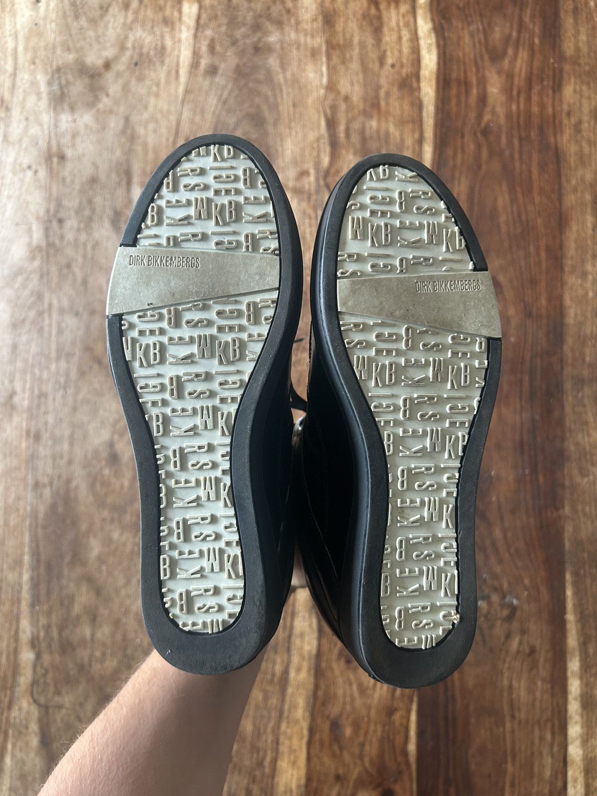 Dirk Bikkembergs 2000s Dirk Bikkembergs Platform Wedge Sneakers Size US 6 / IT 36 - 6 Thumbnail