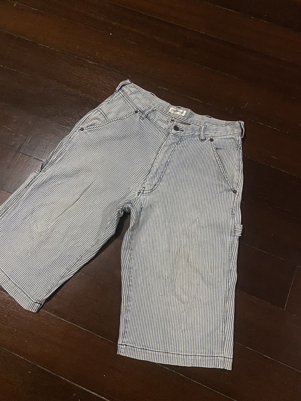 Japanese Brand FIRE 🔥 B.C FACTORY HICKORY PANT DISTRESSED Size US 33 - 3 Thumbnail