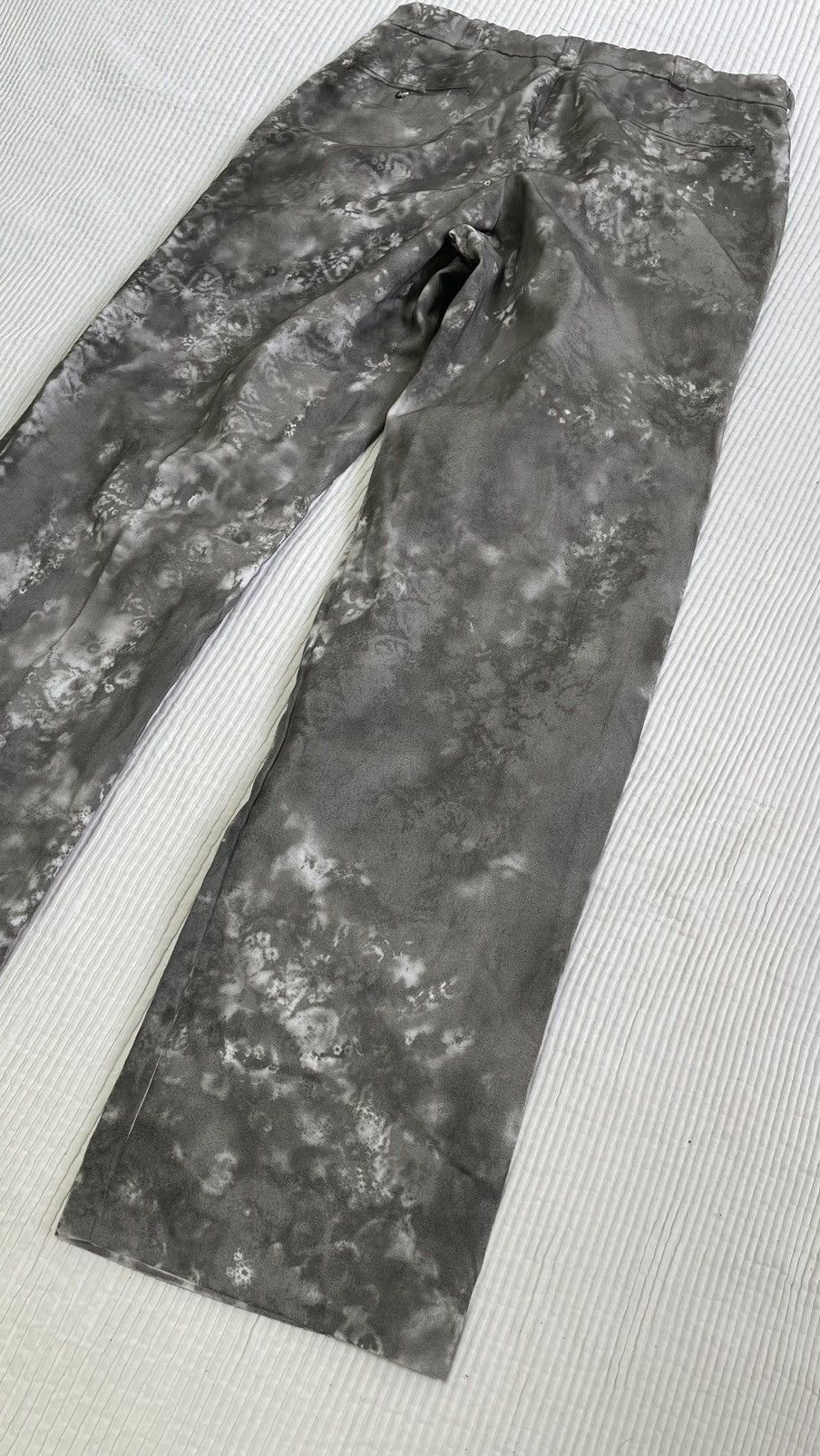 Other Asymmetrical Midnight Hand Painted Floral Punk Pants Size US 31 - 8 Thumbnail