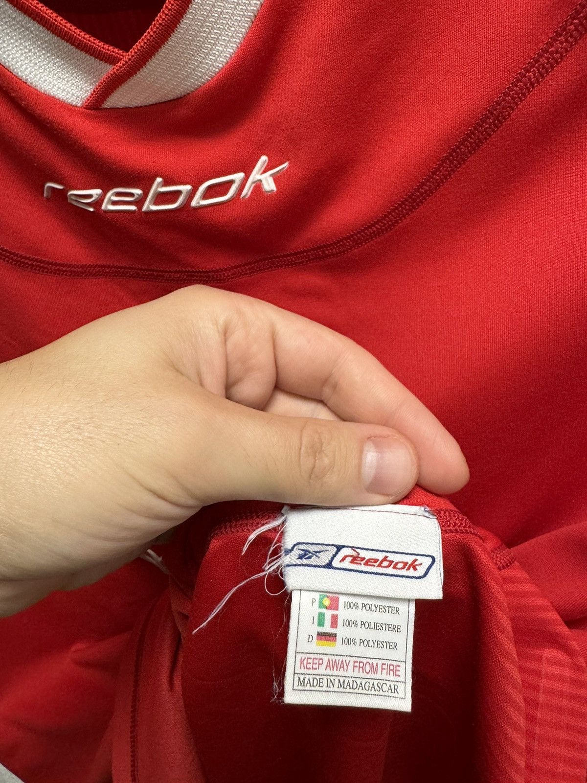 Reebok Liverpool reebok carlsberg vintag soccer jersey 2002-2004 Xl Size US XL / EU 56 / 4 - 8 Thumbnail