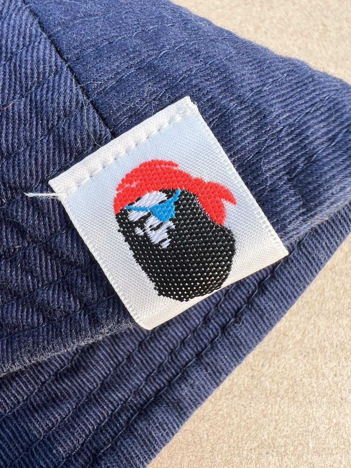 Bape BAPE Pirate Navy Bucket Hat Size ONE SIZE - 4 Thumbnail