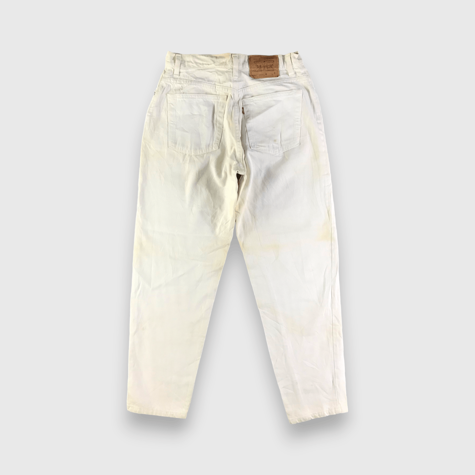 Levi's 90s Vintage Light Wash Levis 551 Jeans-J4210 Size US 30 / EU 46 - 2 Thumbnail