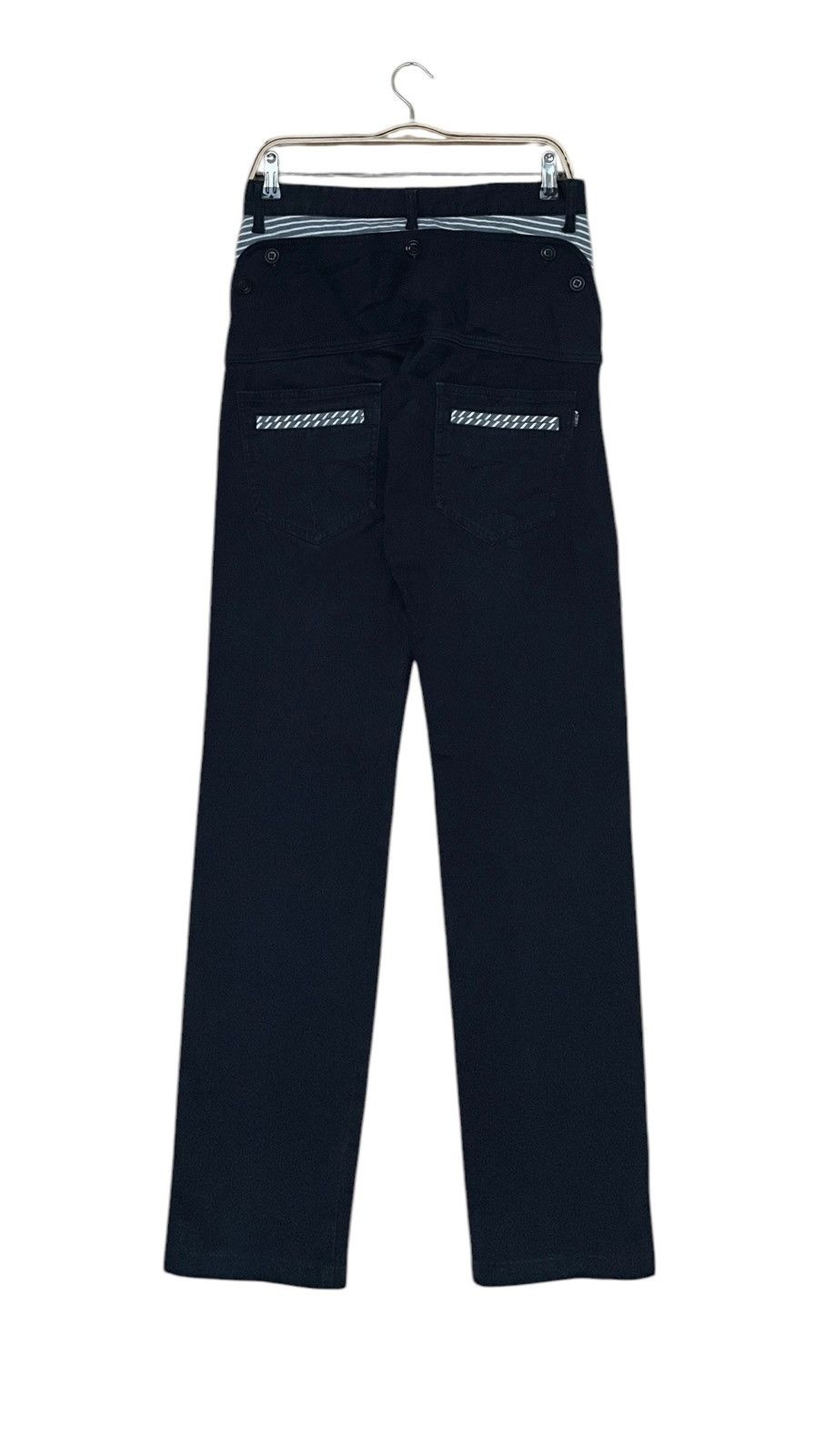 Le Grande Bleu (L.G.B.) × Vintage × semanticdesign Vintage Brand Semantic Design Double Waist Pants 2000s Size US 30 / EU 46 - 1 Thumbnail