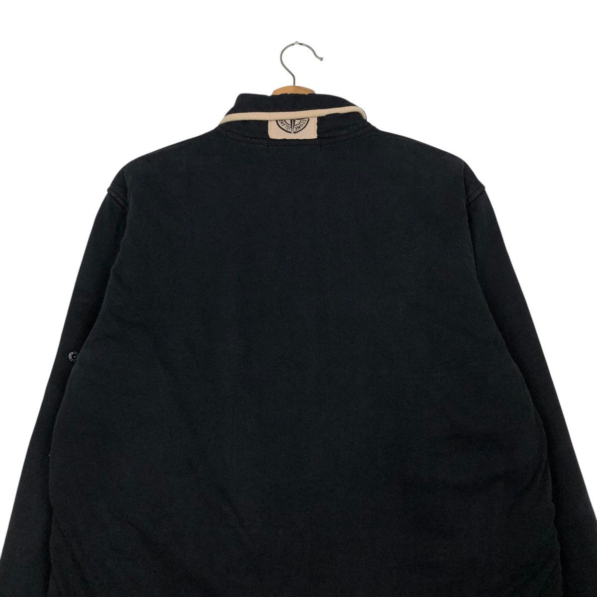 Stone Island 🔥VINTAGE WOOL ZIPPER JACKET STONE ISLAND DOUBLE LAYER Size US XL / EU 56 / 4 - 11 Thumbnail