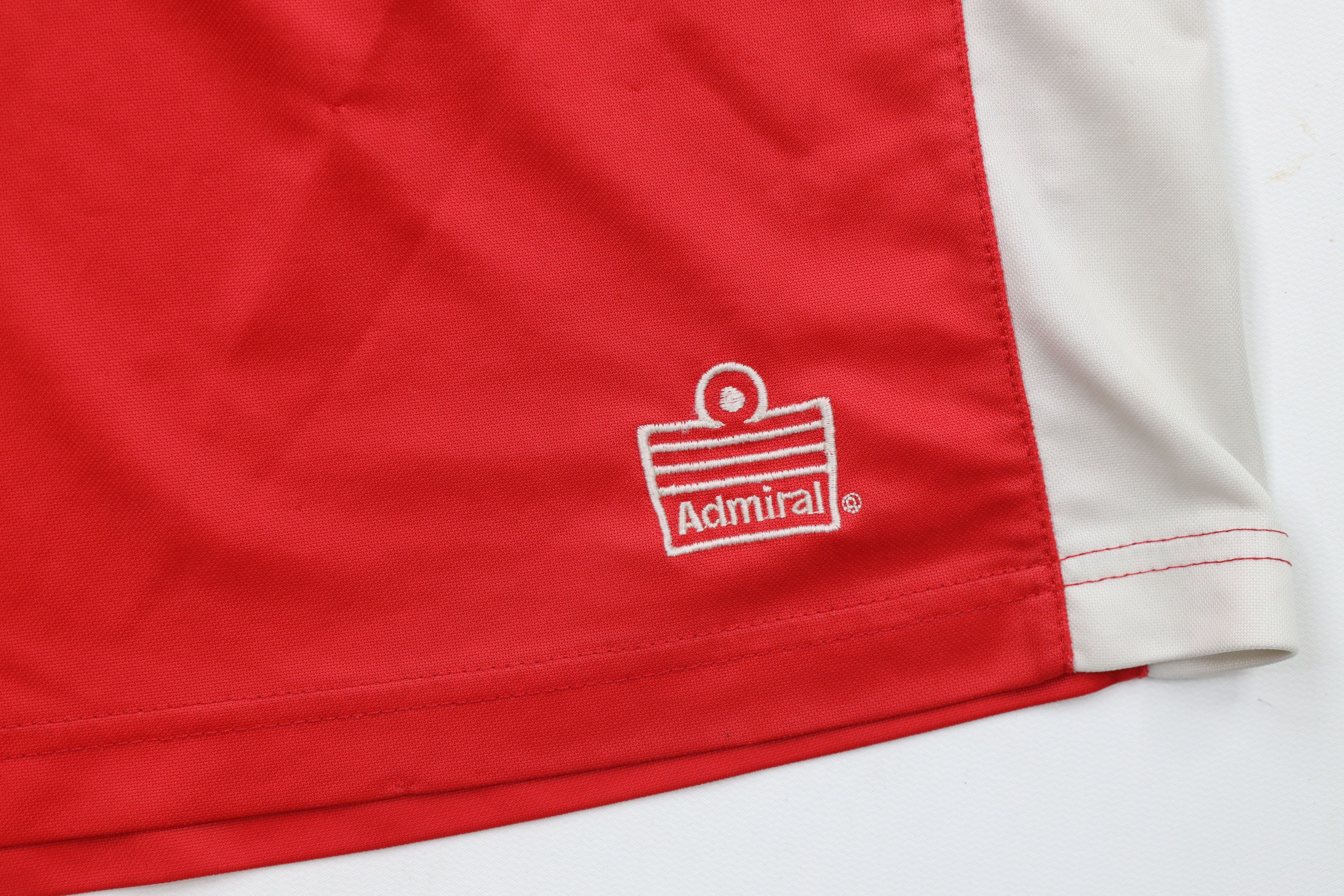 Vintage Vintage 90s Streetwear Above Knee Futbol Soccer Shorts Red Size US 32 / EU 48 - 5 Thumbnail