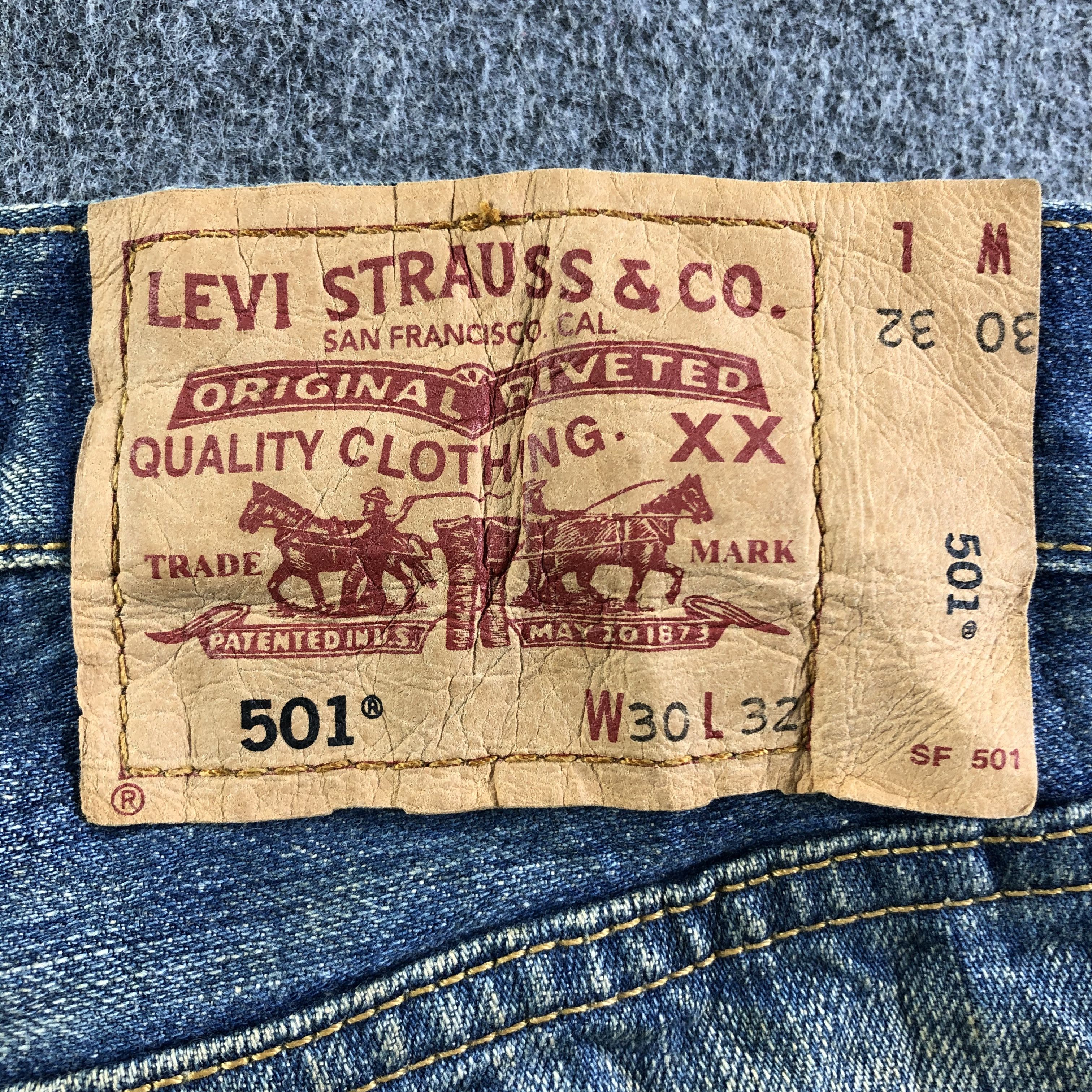 Levi's Vintage 90s Levis 501 Jeans-J3888 Size US 30 / EU 46 - 5 Thumbnail