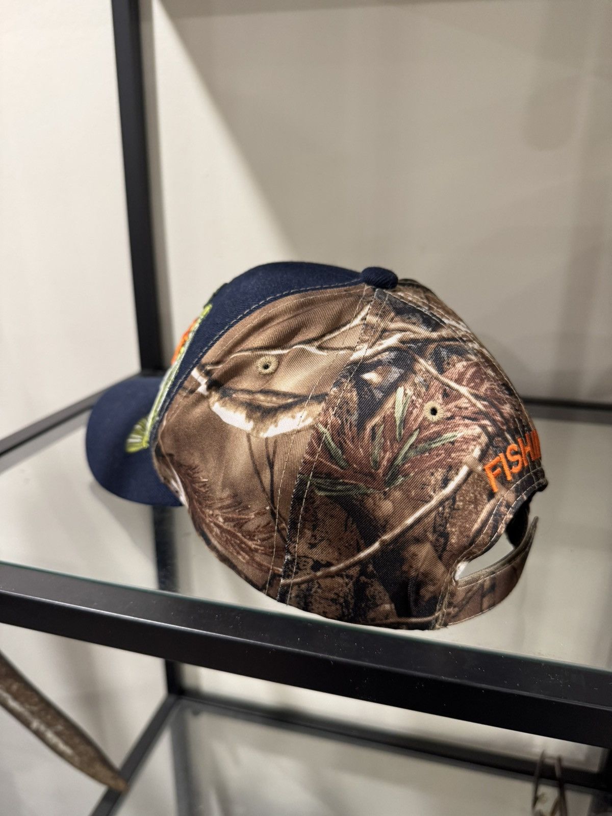 Realtree EZCAP RealTree Camo Hat Fish Now Work Later Fishing Size ONE SIZE - 2 Thumbnail