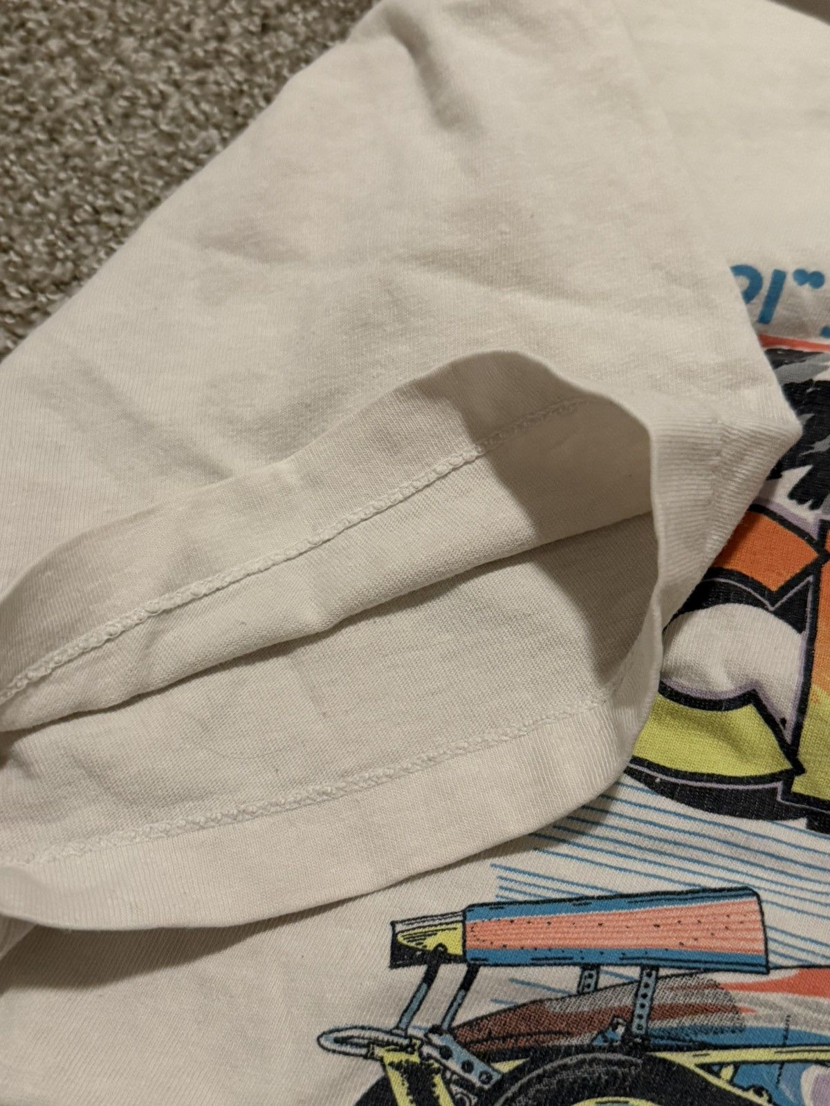 Carhartt Vintage 1991 Johnny Key Classic San Jose Speedway T-Shirt Size US L / EU 52-54 / 3 - 5 Thumbnail