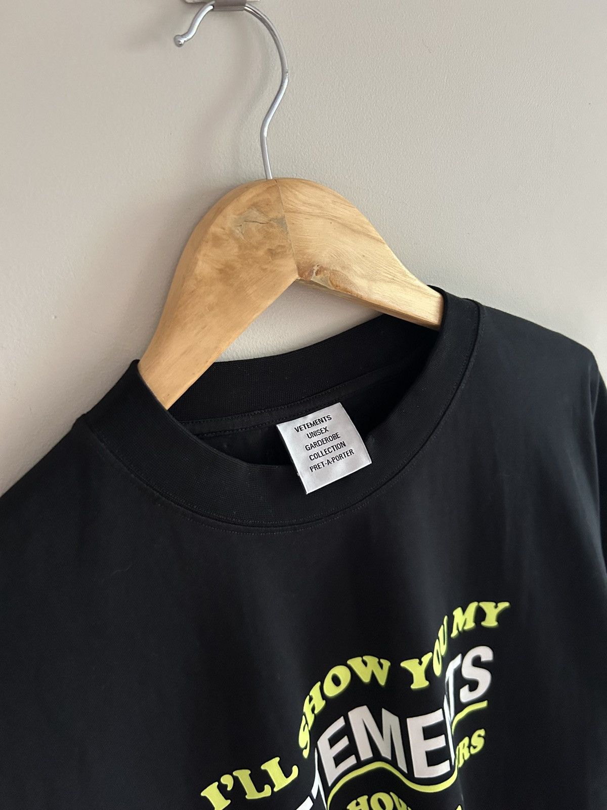 Vetements Vetements Oversized “I’ll Show You My” Graphic Tee Size US M / EU 48-50 / 2 - 4 Thumbnail