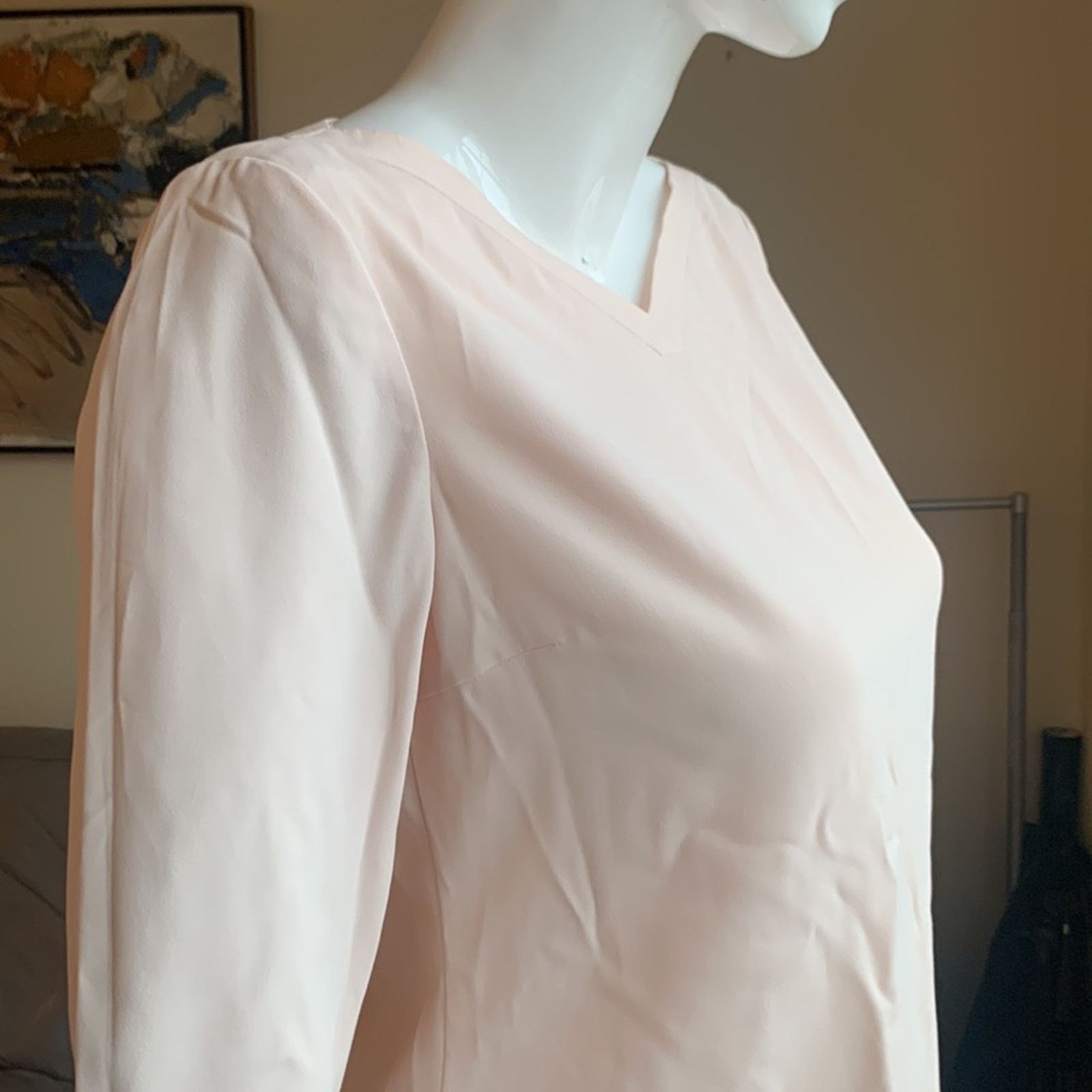 Ted Baker Ted Baker London palest pastel pink blouse Size XS / US 0-2 / IT 36-38 - 1 Thumbnail