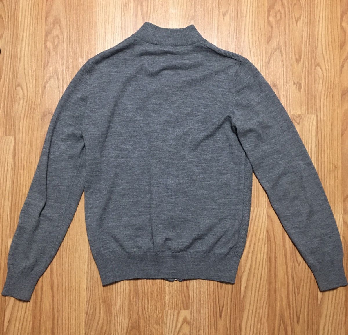 Zilli ZILLI Wool Zip Cardigan Mens Grey Sweater Size M Size US M / EU 48-50 / 2 - 4 Thumbnail