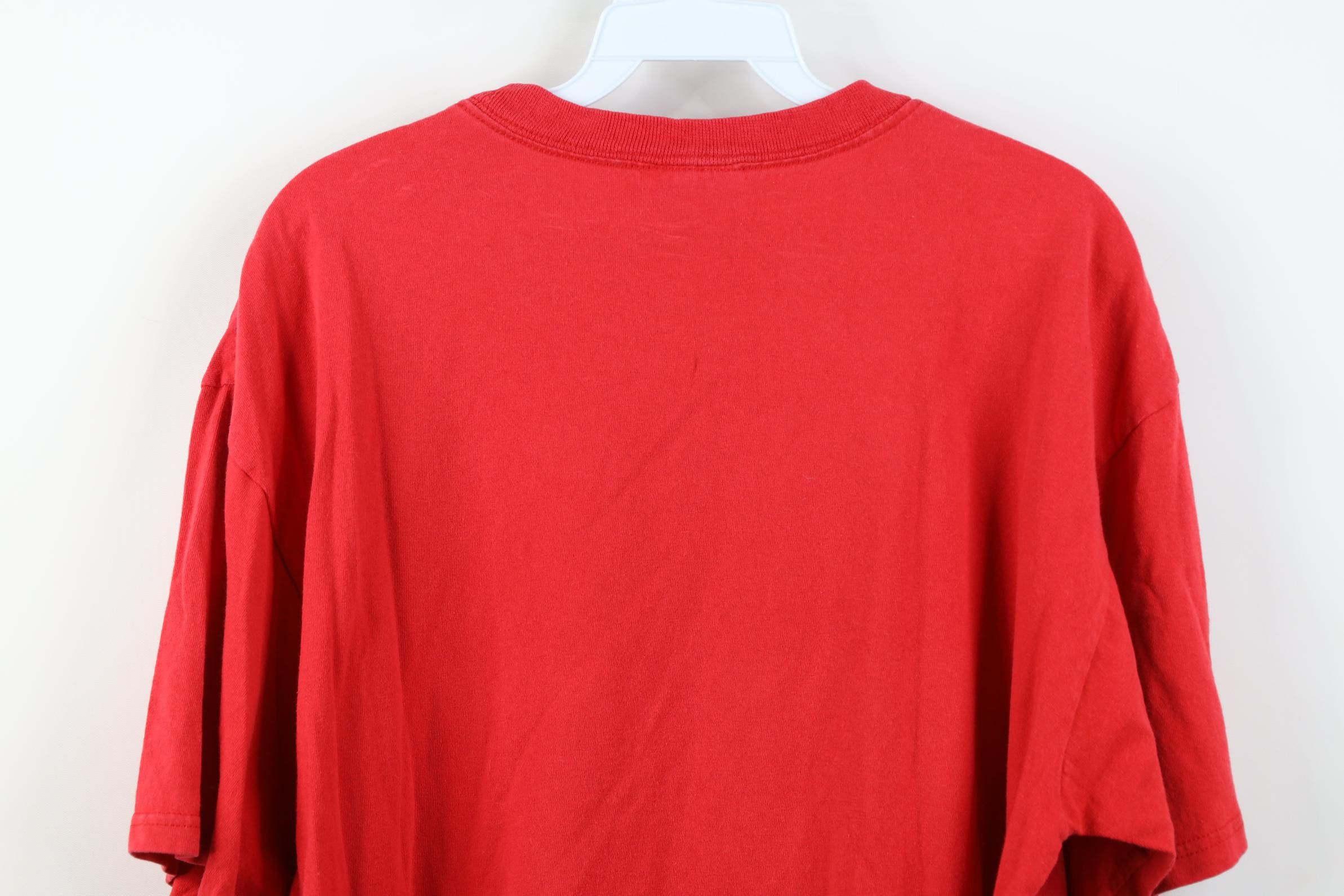 Nike Vintage Nike Swoosh Ohio State University Football T-Shirt Size US L / EU 52-54 / 3 - 14 Thumbnail