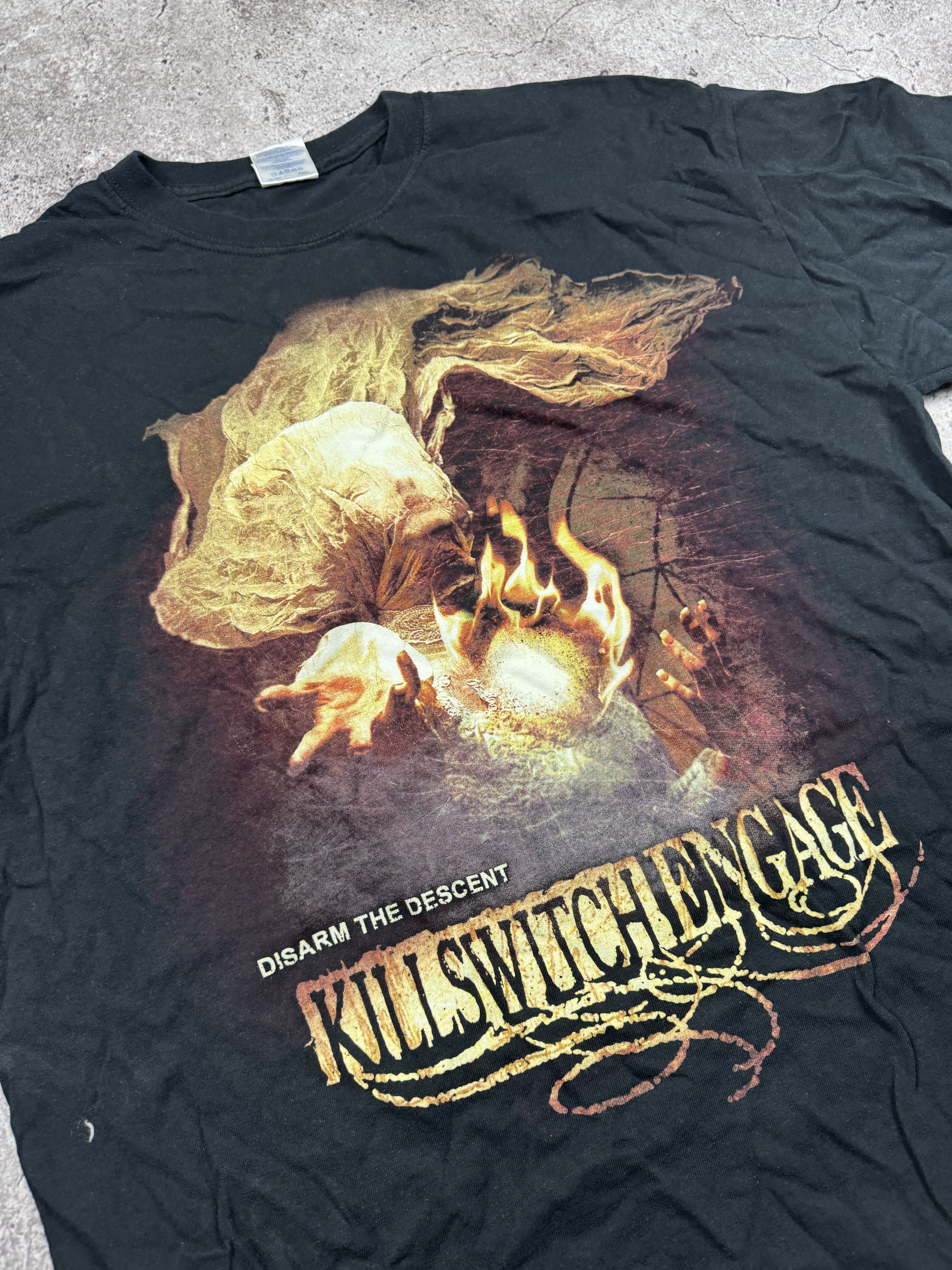 Band Tees × Vintage Vintage 2000s Killswitch Engage Skull Metal Band Tee XL Size US L / EU 52-54 / 3 - 2 Thumbnail