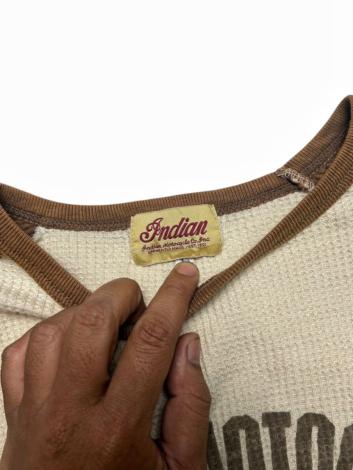 Indian Motorcycle INDIAN MOTOCYCLE Master of the Road Thermal Shirt Two Tone Size US L / EU 52-54 / 3 - 8 Thumbnail