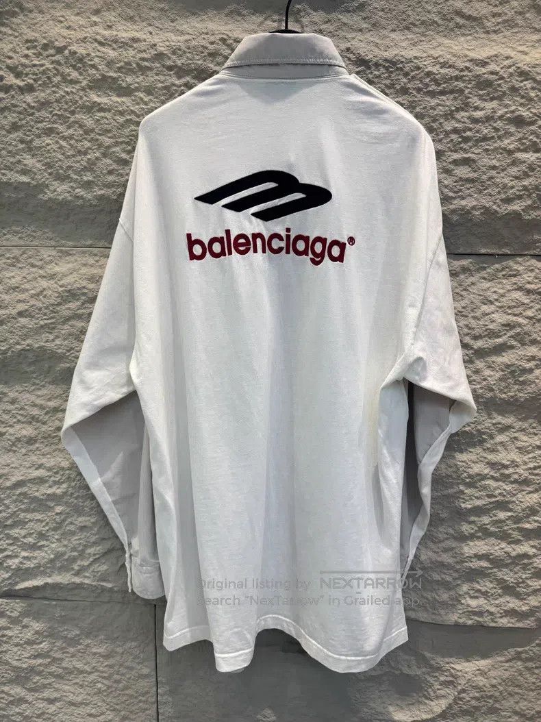 Balenciaga Balenciaga Printed loose long sleeve single-breasted mediu Size US S / EU 44-46 / 1 - 4 Thumbnail