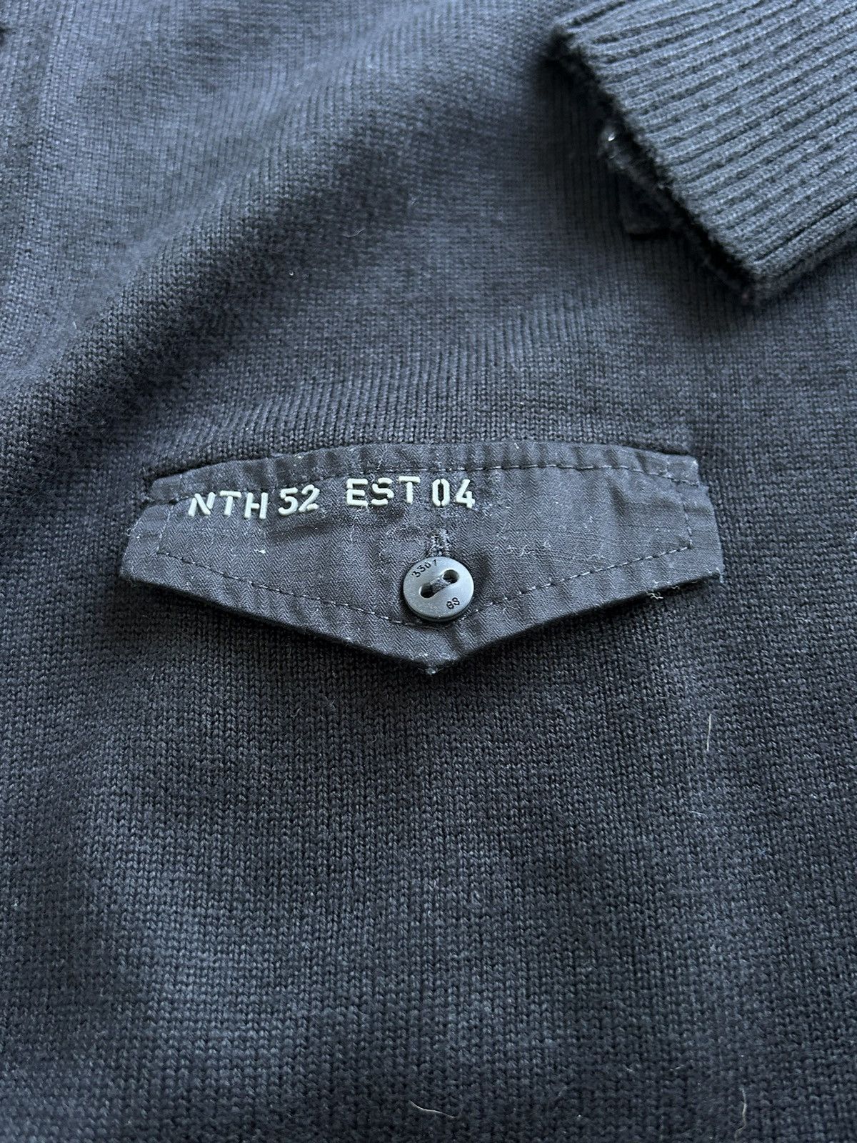 G-Star × Vintage G - Star RAW Knit Long Black Cardigan Jumper Size L / US 10 / IT 46 - 7 Thumbnail