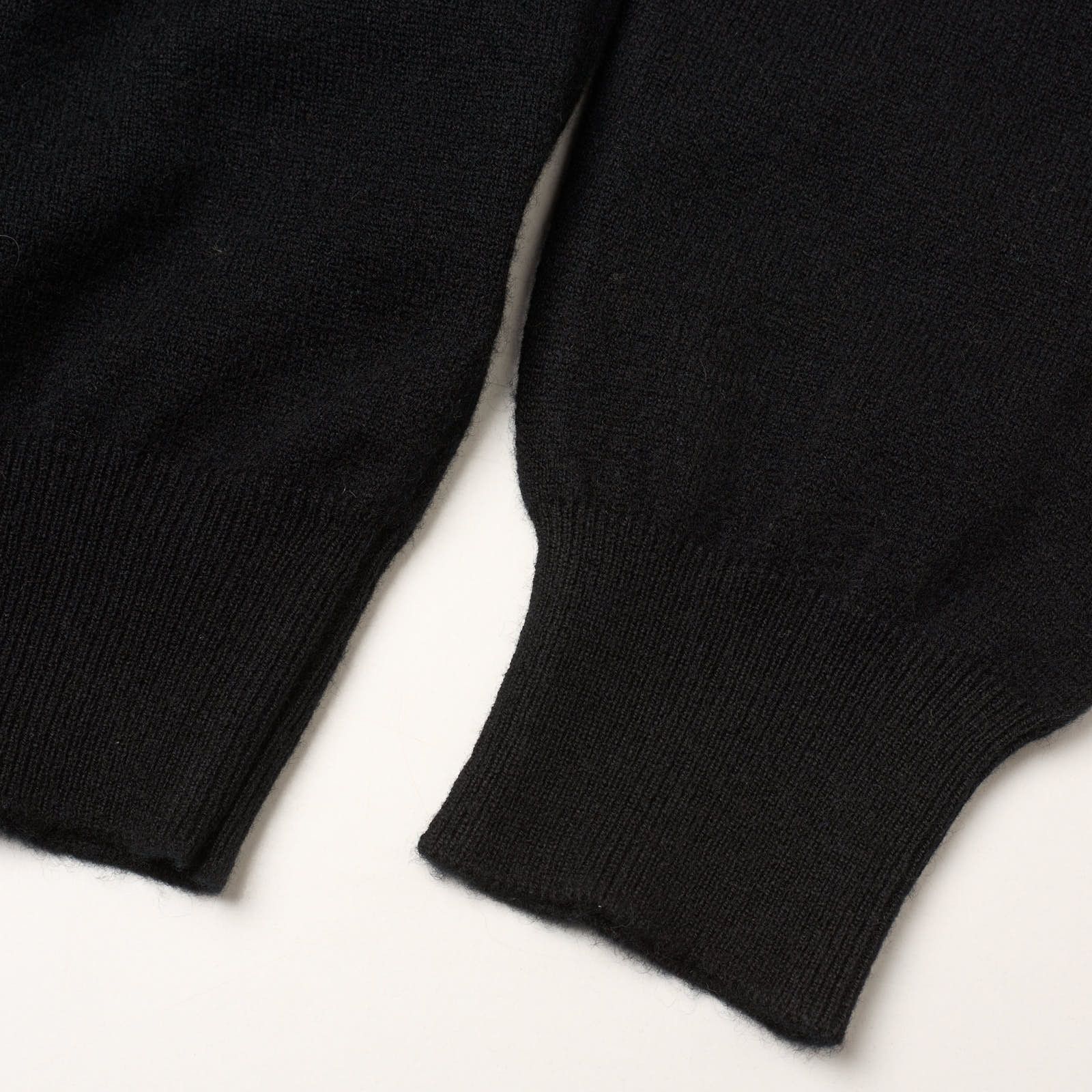 Gran Sasso GRAN SASSO for VANNUCCI Black Cashmere Knit Crewneck Sweater Size US S / EU 44-46 / 1 - 5 Thumbnail