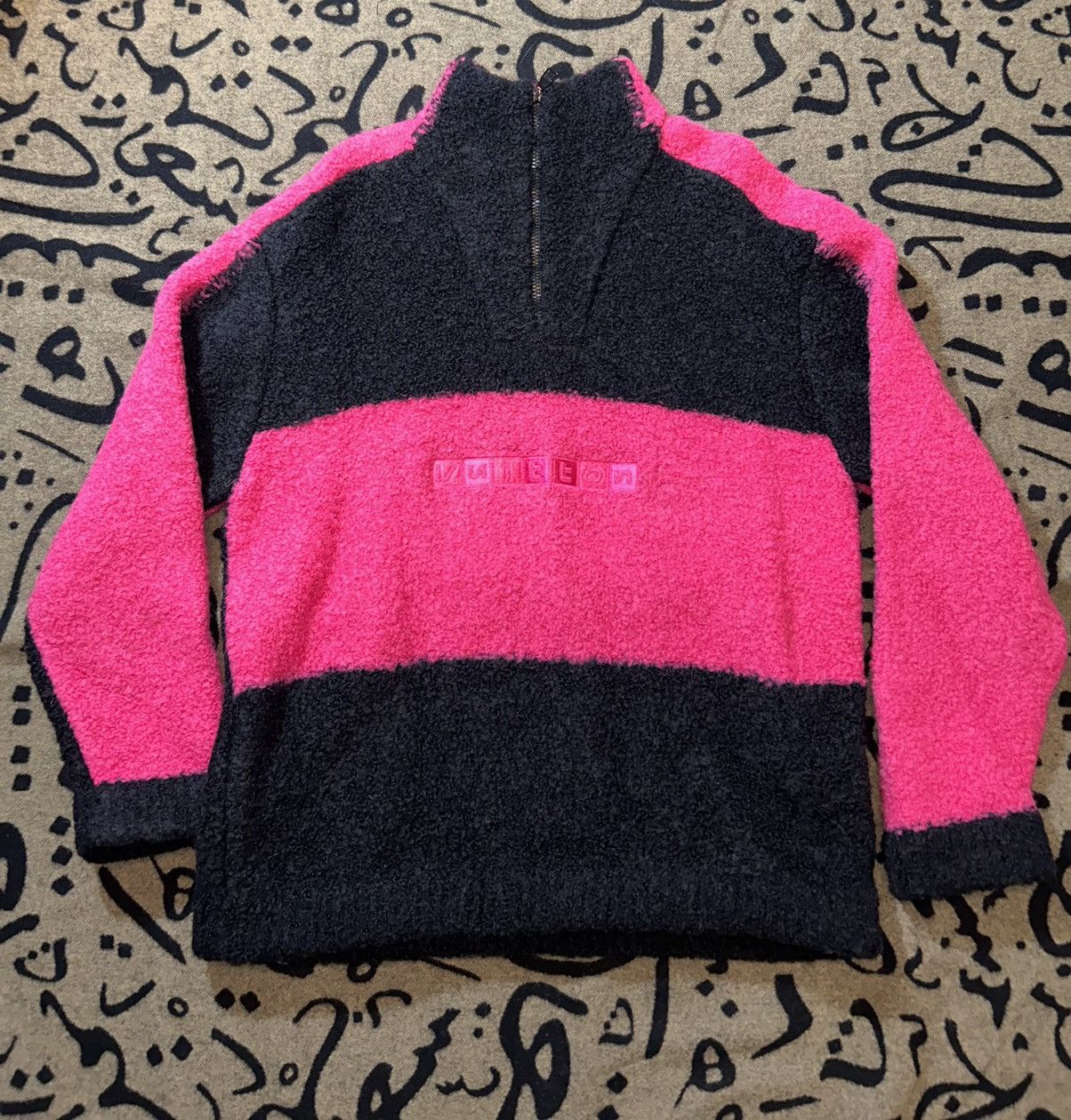 Louis Vuitton LOUIS VUITTON 2019 Half Zip Wool/Alpaca Fleece Size US XL / EU 56 / 4 - 1 Thumbnail