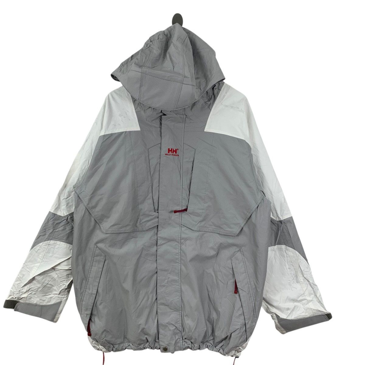 Helly Hansen Vintage HELLY HANSEN GORPCORE Technical Jacket Hoodie Size XL / US 12-14 / IT 48-50 - 4 Thumbnail
