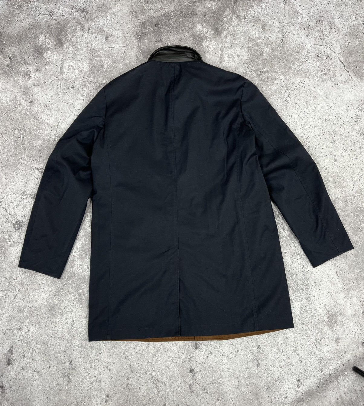 Corneliani Corneliani Reversible Coat Jacket Brown Blue Size US L / EU 52-54 / 3 - 21 Thumbnail