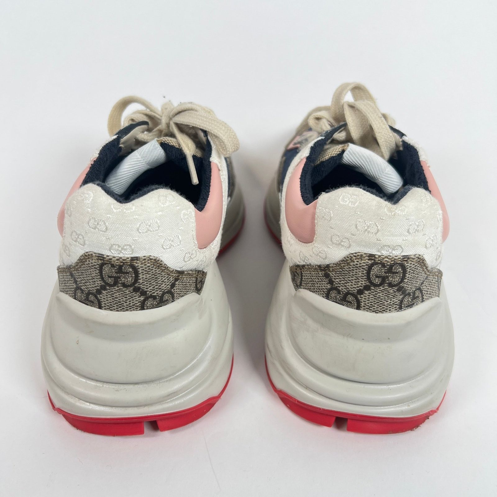 Gucci Gucci Multi Color GG Rhyton Sneaker Size 36 Size US 6 / IT 36 - 6 Thumbnail