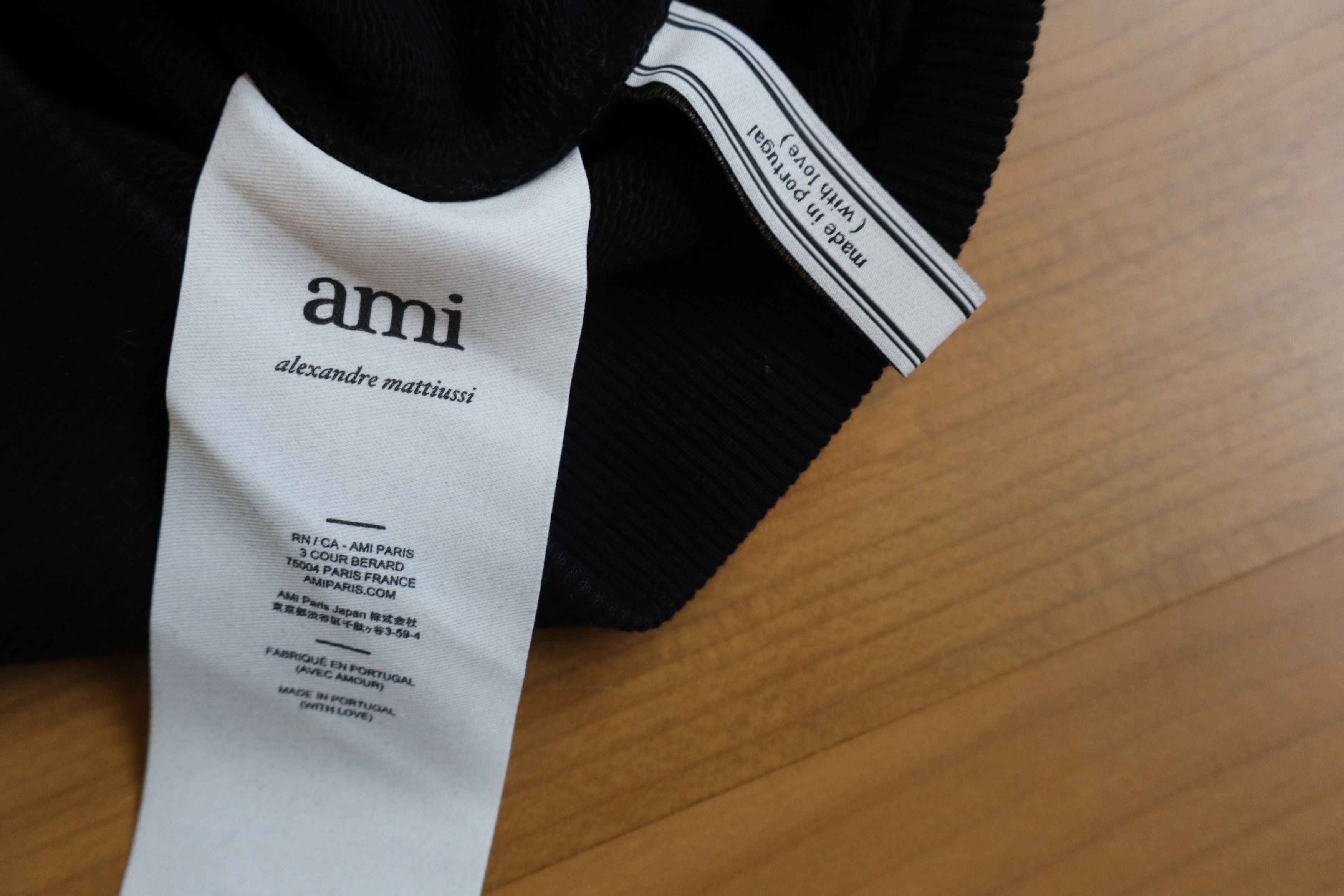 AMI AMI Alexandre Mattiussi big logo Heart Sweatshirt mens Size US M / EU 48-50 / 2 - 9 Thumbnail